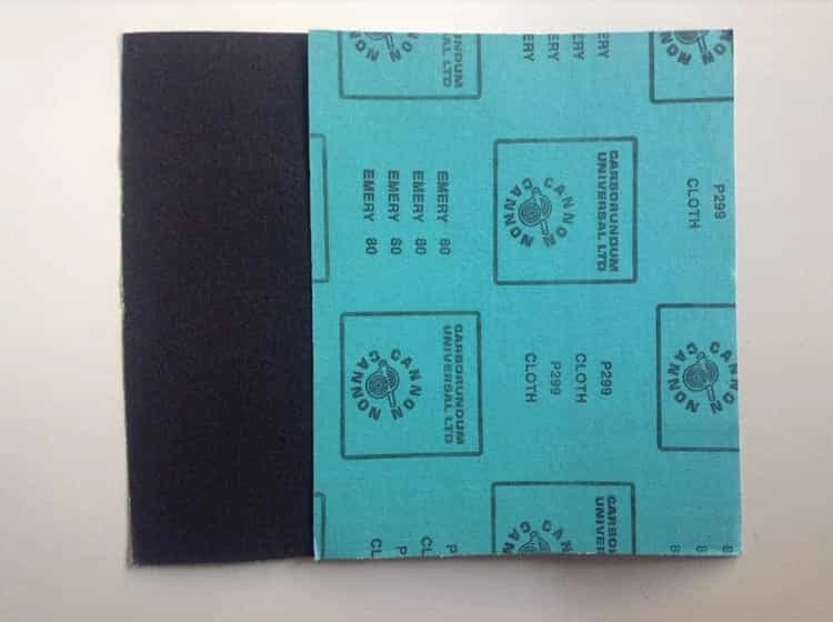 Cannon emery cloth sheet