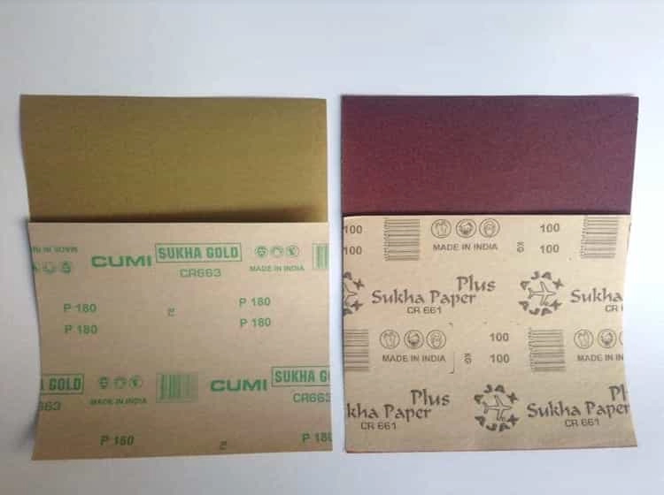 Ajax and CUMI sukha paper sheets